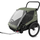 Thule Courier - Kids, Dog, Cargo, Bike Trailer, Vintage Green