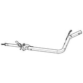 Thule Chariot replacement cycle hitch arm for Cross and Lite models, durable bike trailer accessory, black metal component.