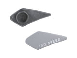 Trek 2022 Domane SL rear IsoSpeed cover and quicksilver seat tube protector for bike components.