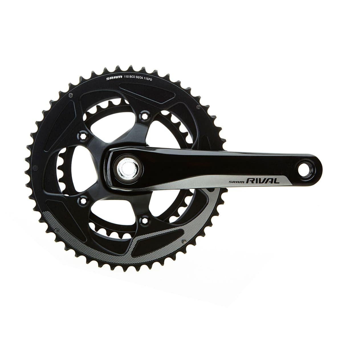 SRAM Rival22 Crank Set BB30 172.5 50-34 Yaw Bearings NOT incl: 11SPD 172.5MM 50-34T | Swinnerton Cycles