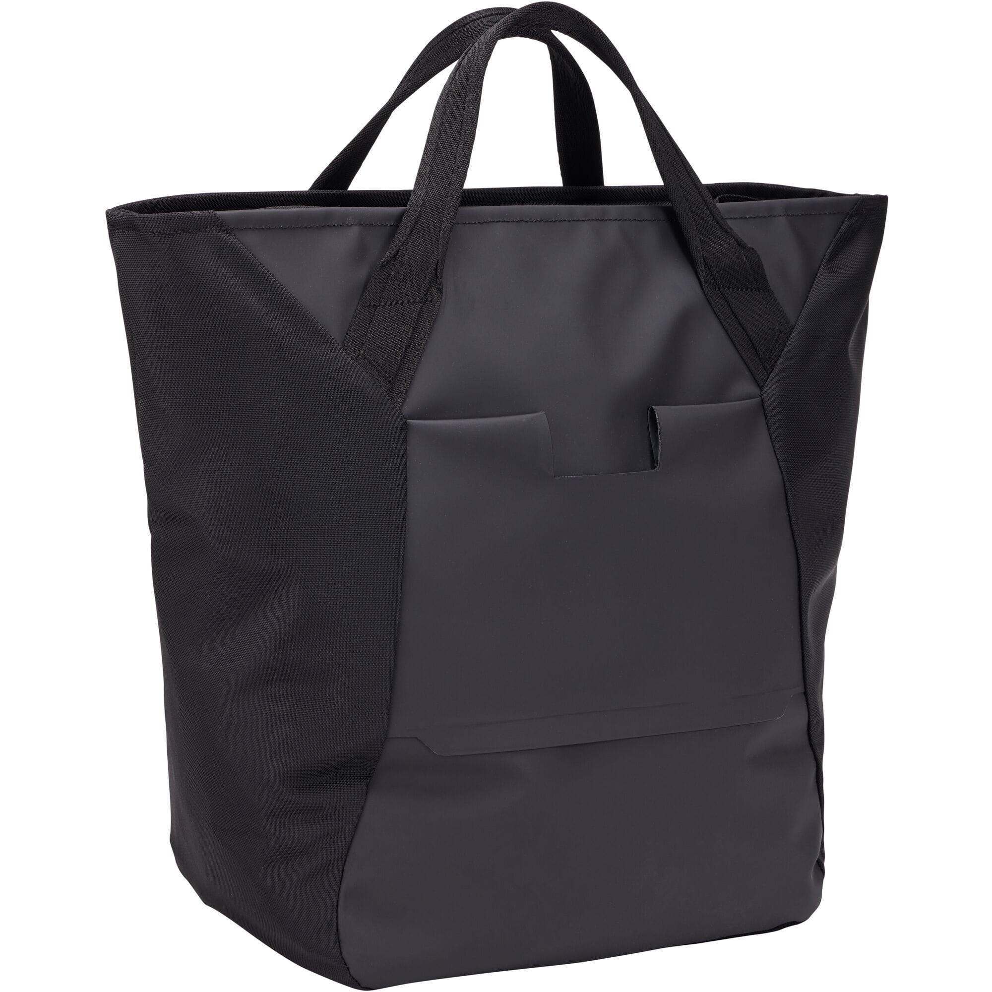 Thule Chasm Tote InLock 25L water-resistant tote bag with bike rack compatibility, durable accessories for outdoor adventures.
