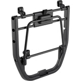 Thule InLock universal panel accessory for secure attachment of Thule bike bags and racks, shown in use on a bike.