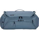 Thule RoundTrip Bike Duffel 55L cycling gear bag with organized compartments and durable design for cycling accessories.