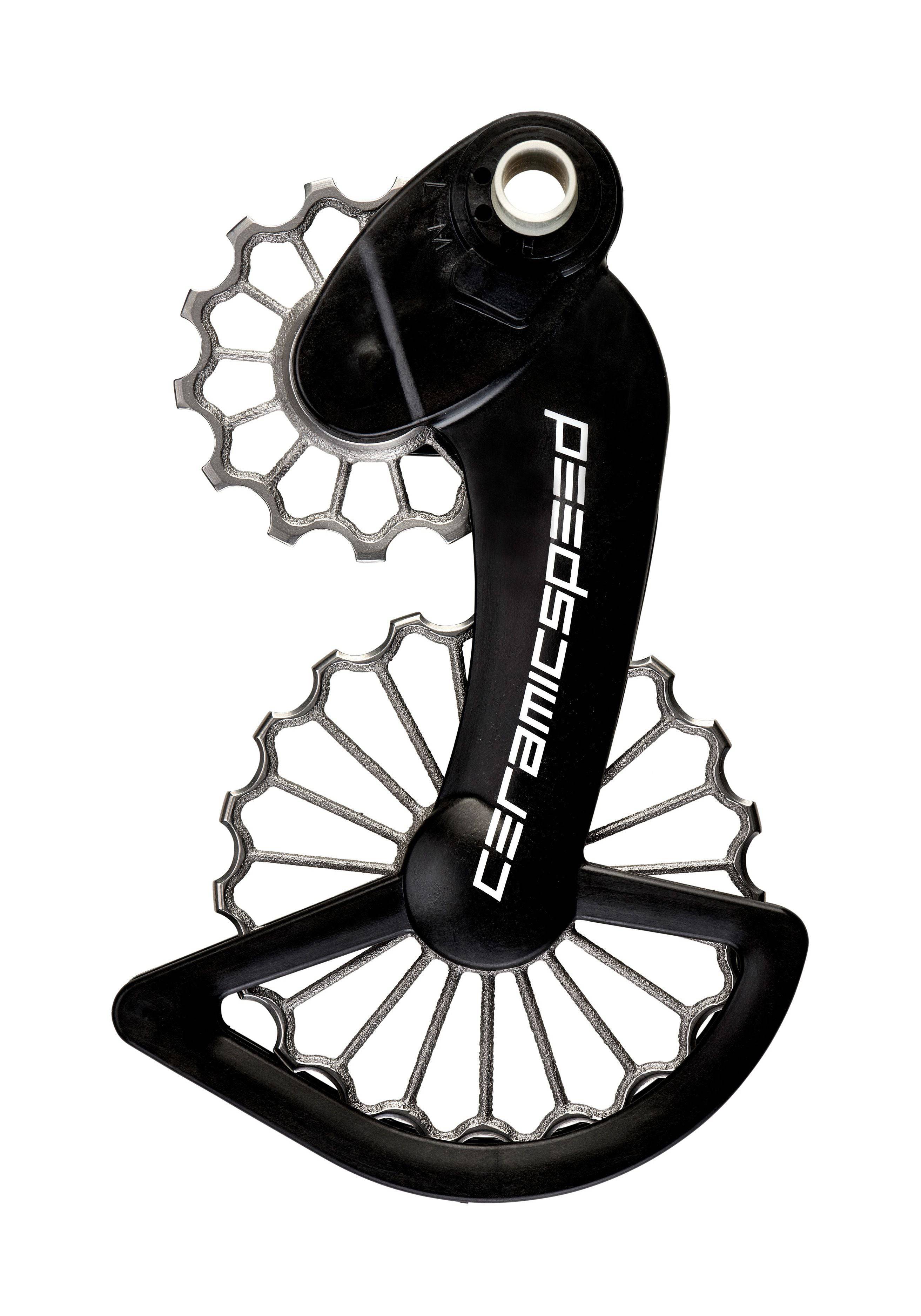 CeramicSpeed OSPW 3D Hollow Titanium Coated Campag 11 Speed Pulley Wheels | Swinnerton Cycles
