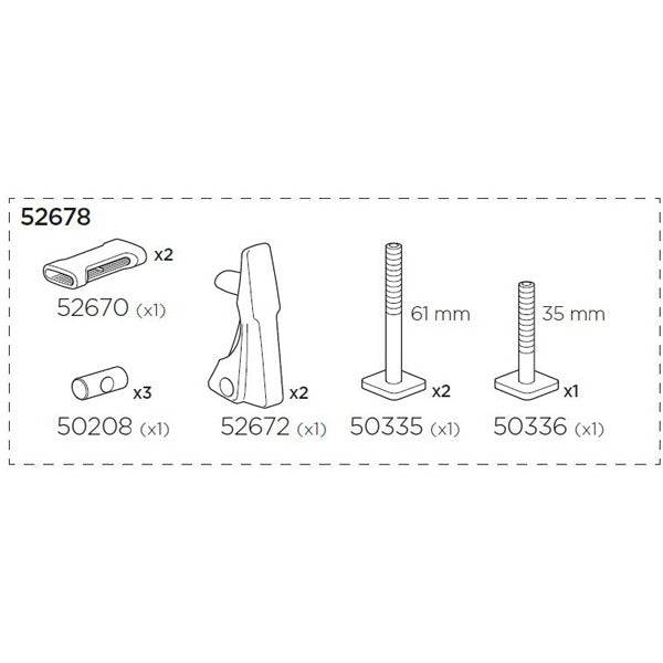 Thule 52678 Assembly parts bag for 598