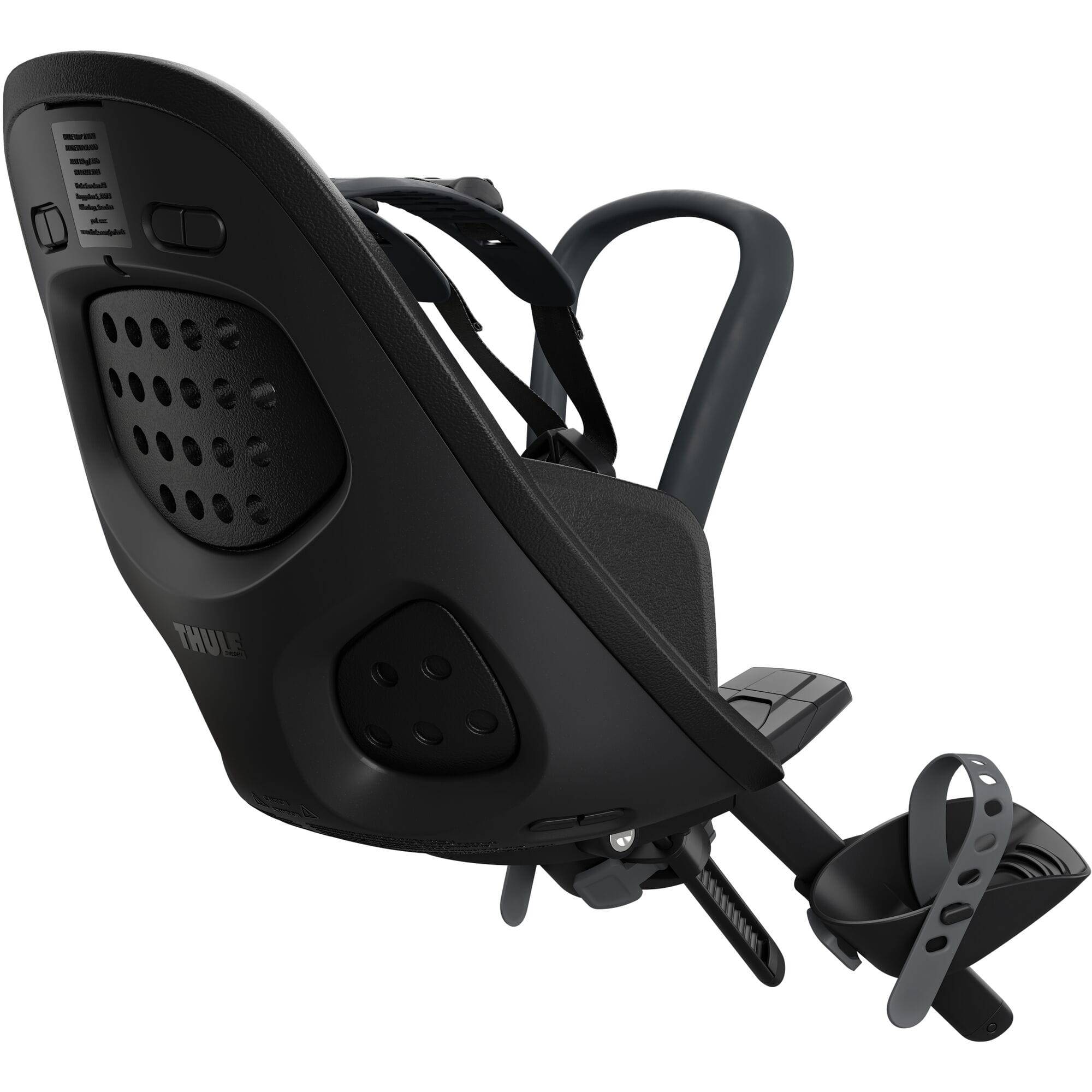 Thule Yepp 2 Mini front child bike seat stem mount with suspension system, bike accessories for secure child seating.