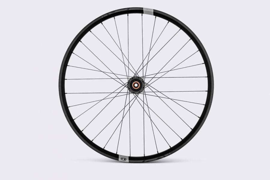 Crank Brothers Synthesis Alloy rear e-bike wheel for 27.5 and 29-inch tires, durable bike components with alloy construction.