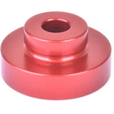 Wheels Manufacturing 6802 open bore adapter for WMFG large bearing press, workshop tool component for bearing installation.