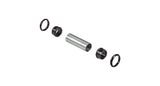 Bontrager Line DH 30 front axle kit for MTB hub, 110x20mm, black and silver, replacement component for mountain biking.