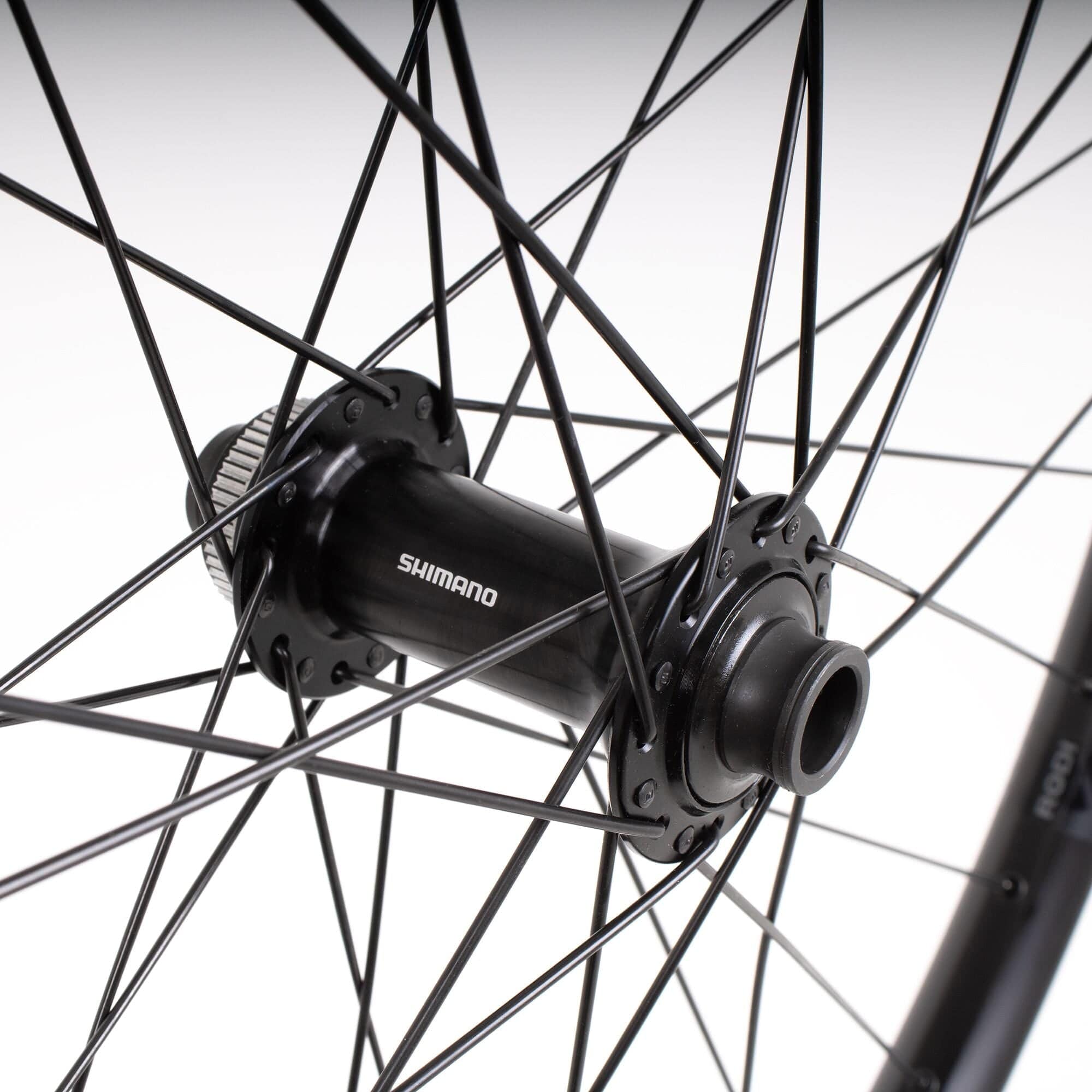 M Part Wheels M30 v2 29-inch front boost wheel with 110x15mm TLR tubeless-ready design, showcasing the sleek rim and hub.