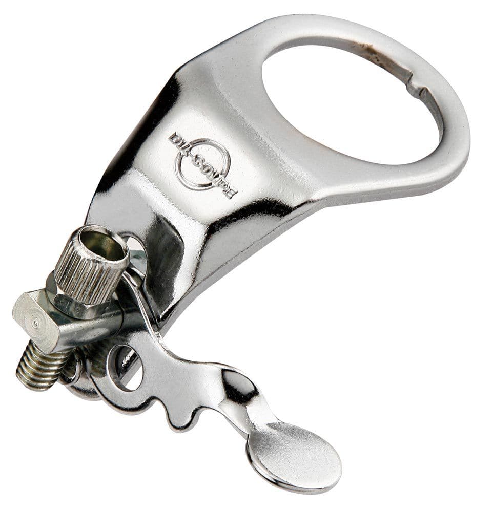 Dia-Compe QR brake hanger for 1-inch steerer, adjustable steel component for bicycle brake systems and spares.