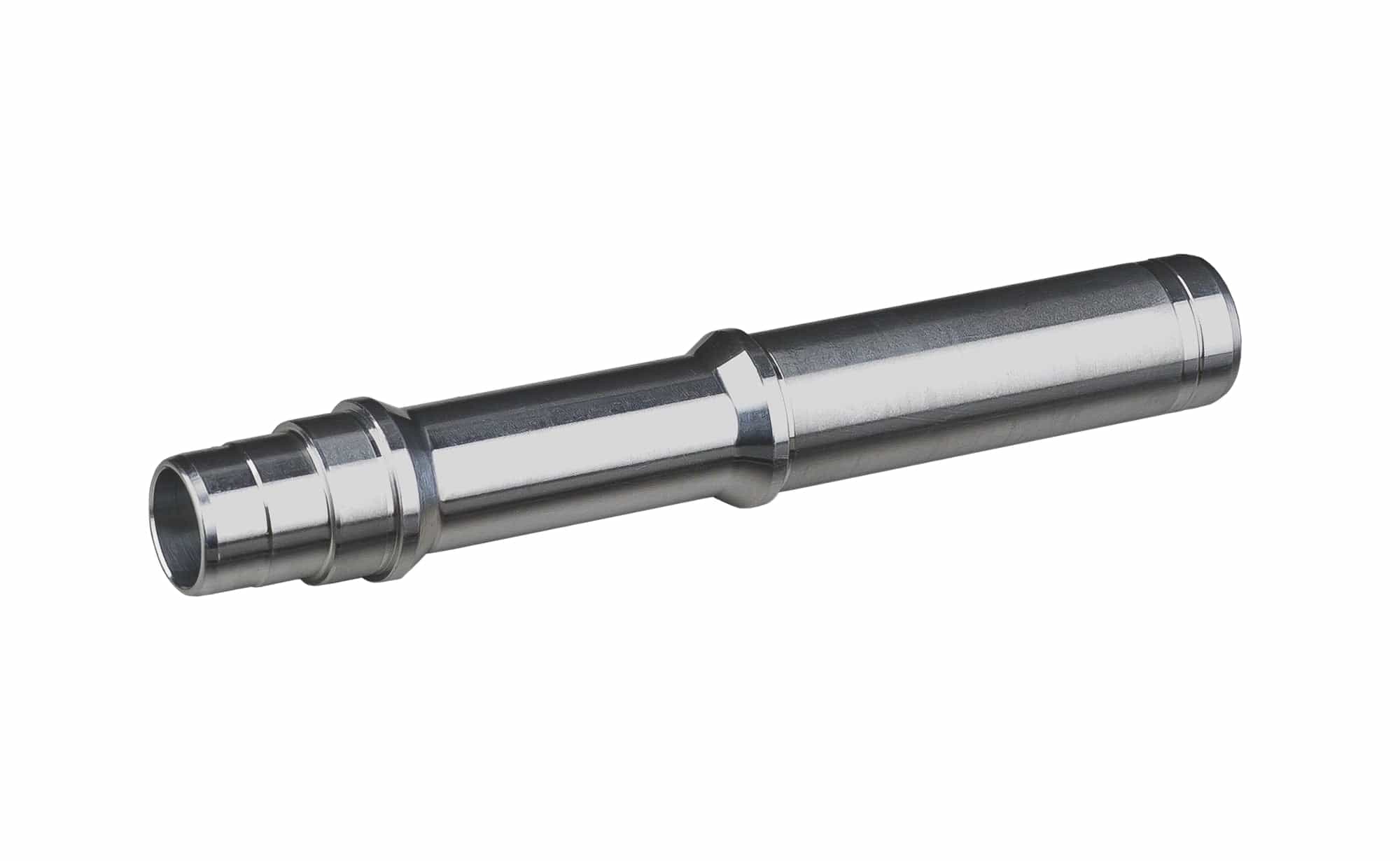 Bontrager Rapid Drive 108 silver axle for 142mm old front or rear bike wheel, replacement bicycle component.