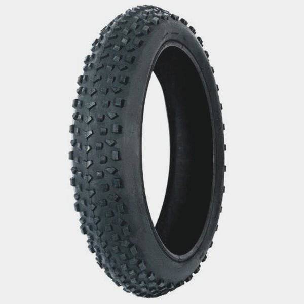 Nutrak Zoom 20 x 4.0 E-Bike ready all-terrain tyre with aggressive tread pattern for off-road cycling.