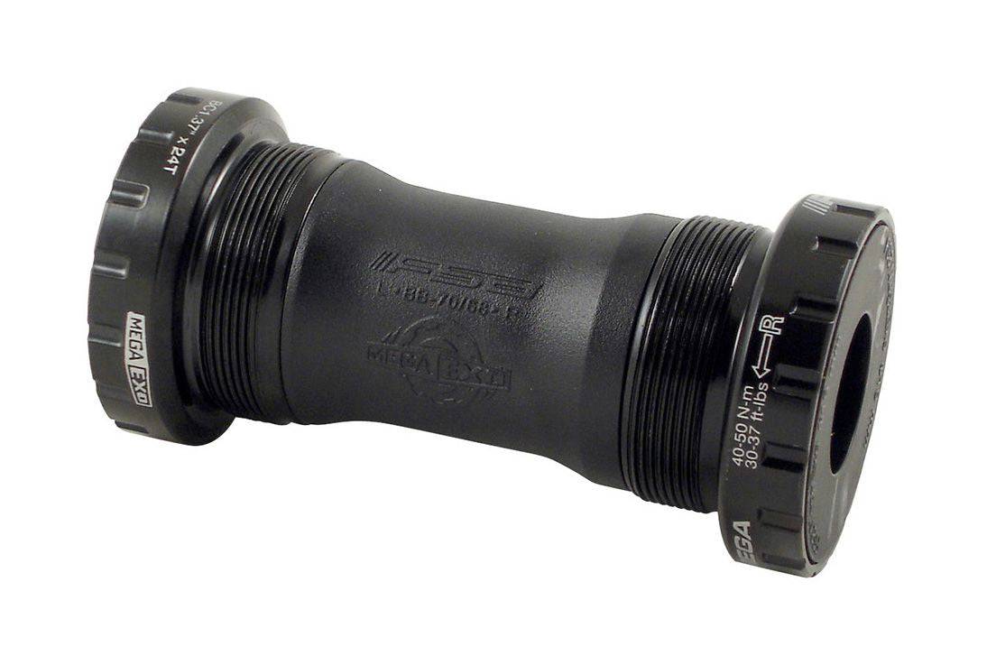 FSA BB-4000 Omega Drive road bike bottom bracket with CNC machined cups and MegaExo bottom bracket components.