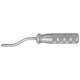 UNIOR Nipple Driver 1.2mm ergonomic spoke nipple tool for wheel building, displayed in a workshop setting.
