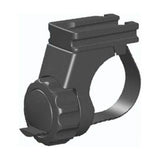 CatEye H-34 FlexTight front light bracket mounted on a bike handlebar, suitable for 22-32mm handlebars, bike accessories.