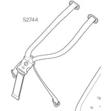 Thule Maxi Harness replacement for Yepp childseat, showing the genuine safety harness with straps and buckles.
