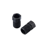 Jagwire Brass Compression Nut 10-pack for Shimano and Magura brake cables, shown in a close-up image of the component.