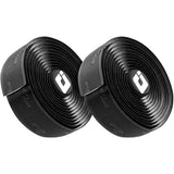 ODI Performance 2.5mm black bar tape with shock-absorbing foam on road and gravel bike handlebars.