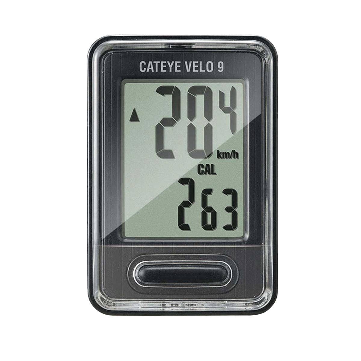 Cateye Computers & GPS - Velo 9 Wired Cycle Computer | Swinnerton Cycles