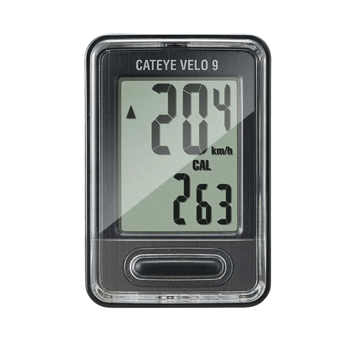 Cateye Computers & GPS - Velo 9 Wired Cycle Computer | Swinnerton Cycles