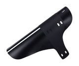 Black BBB BFD-31 FlexFender MTB bike front and rear fenders with mounting straps, designed to protect against mud and water.