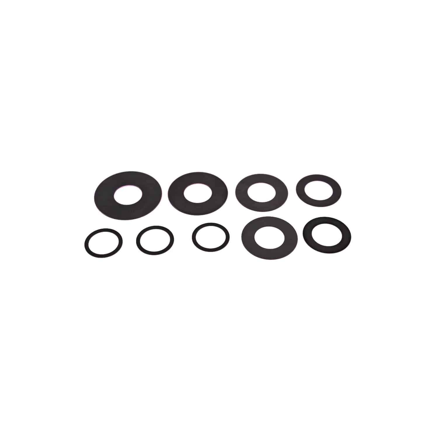 Fox Fork SC FIT4 8mm compression valving assembly for suspension upgrade, showing the precise components and fittings.