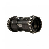 Enduro Bearings TorqTite Campagnolo Ultra Torque bottom bracket adaptor cup set for bicycle components, black metal tools.