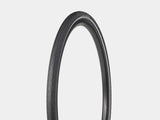 Bontrager H2 Hard-Case Lite reflective hybrid bike tires showing tread pattern and sidewall details for puncture resistance.