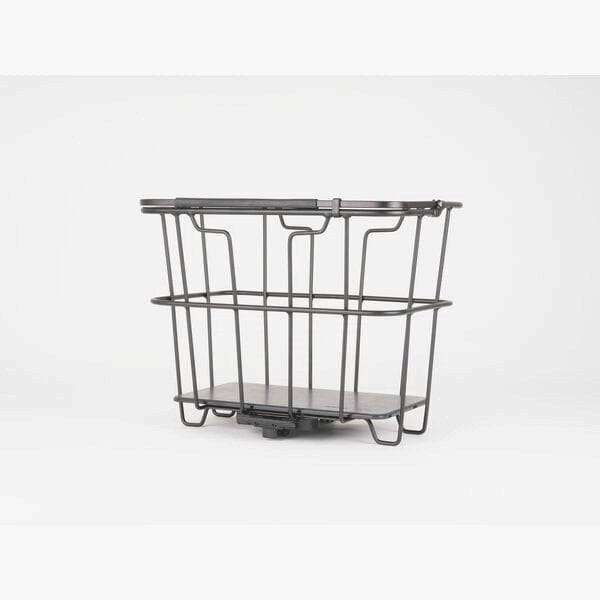 AtranVelo GROCERY AVS bike basket with removable 40L bag mounted on bike rack, designed for AVS racks and cycling accessories.