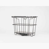 AtranVelo GROCERY AVS bike basket with removable 40L bag mounted on bike rack, designed for AVS racks and cycling accessories.
