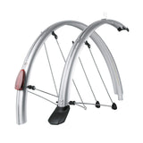 SKS Mountain Guards Chromoplastics 26-inch MTB full coverage mudguard set with front and rear fenders for mountain biking.