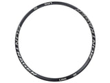 Bontrager Line Elite 30 TLR 29-inch MTB rim in black, tubeless-ready, 28-hole for front or rear mountain bike wheel.