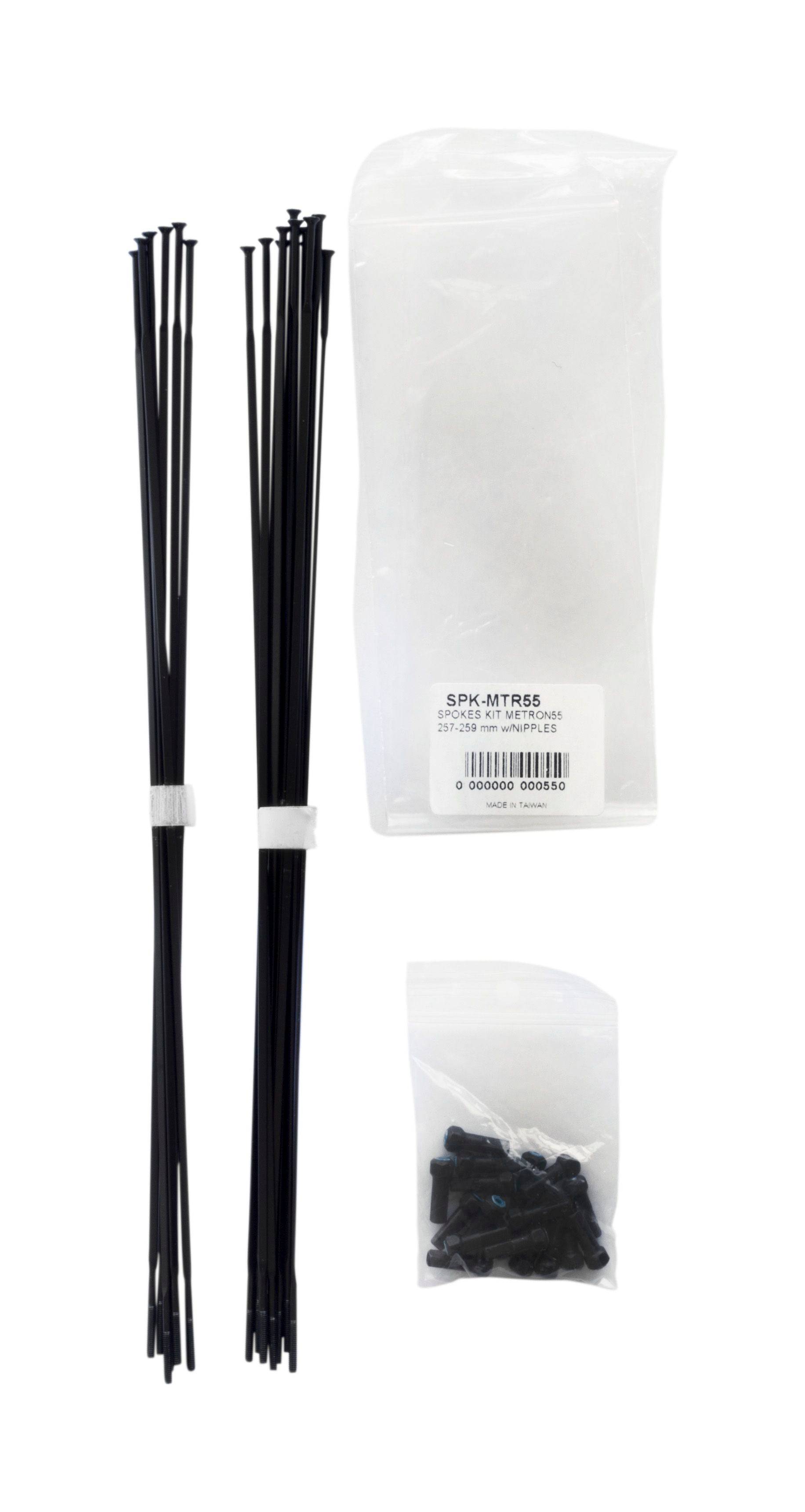 Vision Spoke Kit: Metron 55 (257, 259mm, inc Nipples) | Swinnerton Cycles