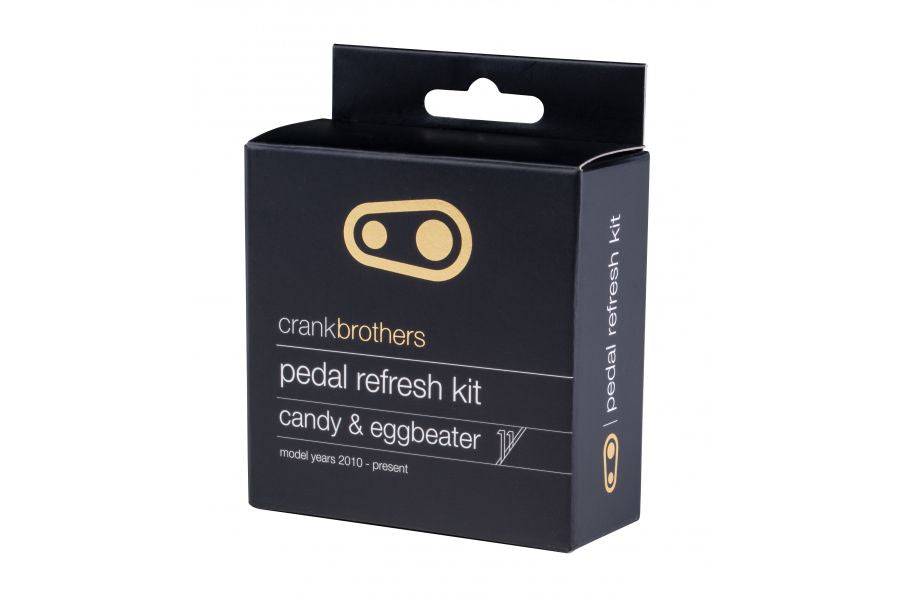 Crankbrothers Stamp 7/11 Refresh Kit for bike pedals, includes components for smooth pedal performance and maintenance.