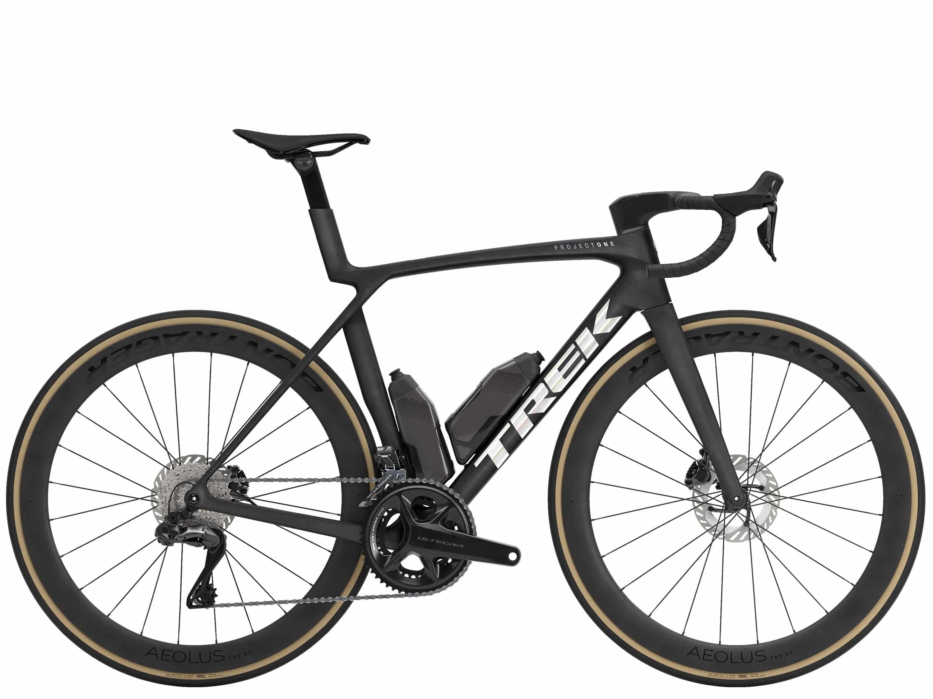 Trek Madone SLR 7 Gen 8 road bike with aero frame and 900 Series OCLV carbon, shown from a side angle highlighting sleek design
