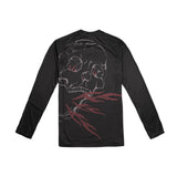 Race Face Sendy Youth long sleeve MTB jersey, breathable kids' mountain biking shirt with moisture-wicking fabric.