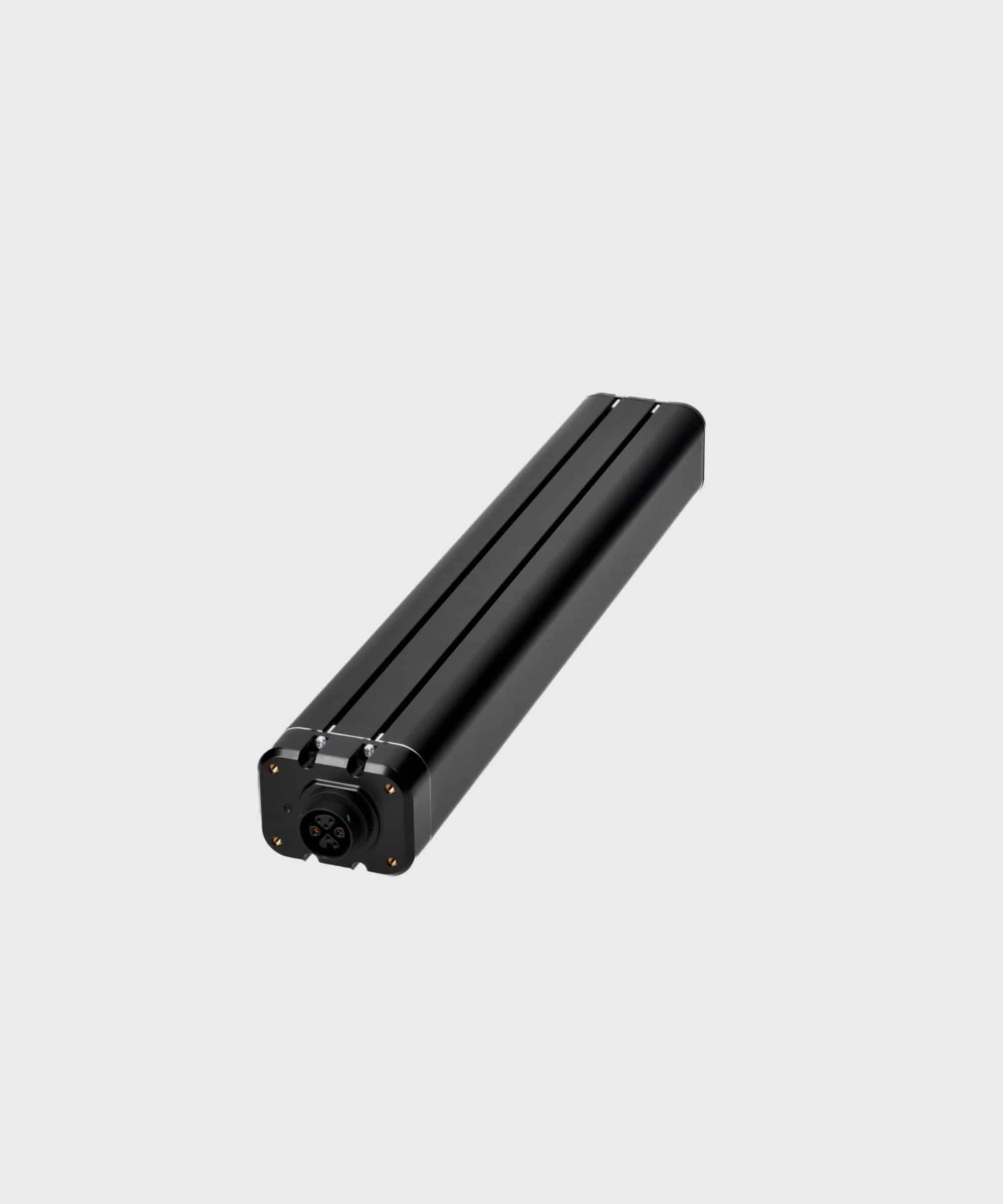 TQ HPR Battery 360Wh in-tube power pack for TQ-HPR50 e-bike systems, showing the sleek black battery with TQ branding.