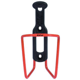 Zefal Aluplast 124 bottle cage mounted on a bicycle frame, showcasing a durable aluminum cycling water bottle holder.