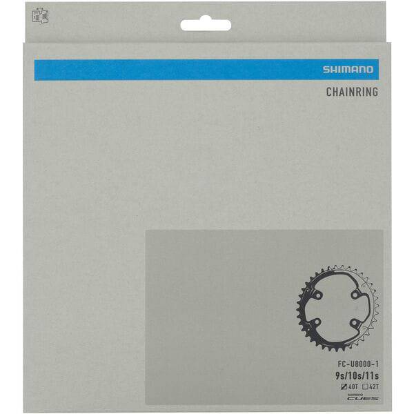 Shimano CUES FC-U8000-1 single chainring for 11, 10, 9-speed bike drivetrain components