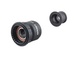Bontrager Ratchet EXP SRAM XDR freehub body with 142mm old hub spacing for cassette compatibility, shown with detailed metal components
