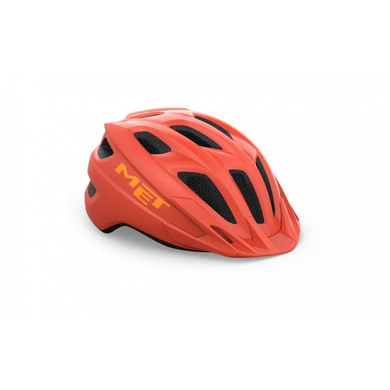 MET Crackerjack Kids Helmet with LED light, extended coverage, and ventilation, featuring colorful design and adjustable straps.