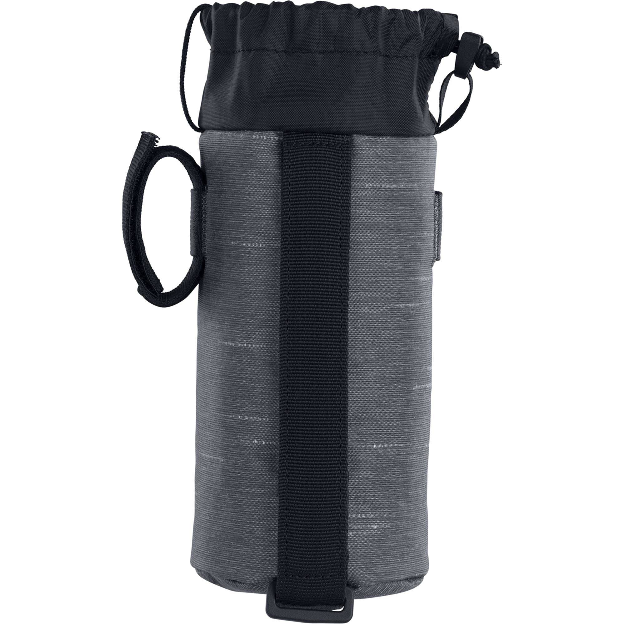 EVOC multi holster bike bag with insulated padding and multifunctional mounts for cycling accessories.