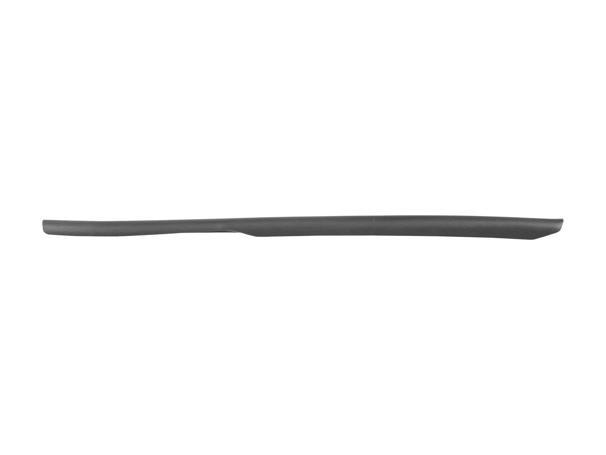Trek Powerfly HT chainstay armor in black, mounted on a mountain bike to protect the chainstay from impacts and scratches.