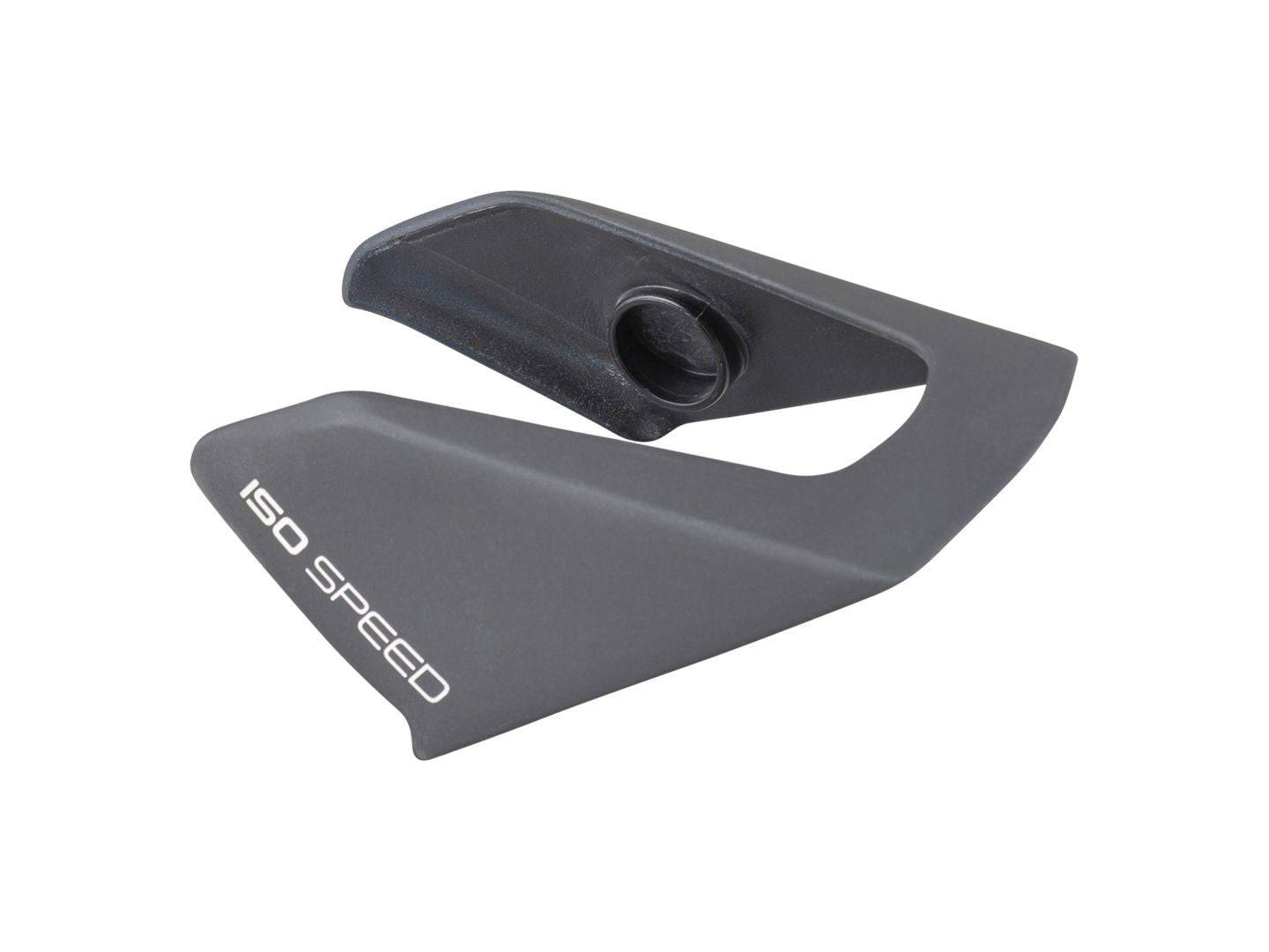 Trek Madone SLR IsoSpeed Onyx Carbon seat tube cover for frame protection on a high-performance road bike component