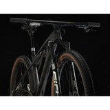 Trek Supercaliber SLR 9.9 Flight Attendant Gen 2 mountain bike for XC racing with sleek frame and high-performance components.