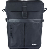 Basil Move commuter bicycle bag MIK Studs, 15L, black
