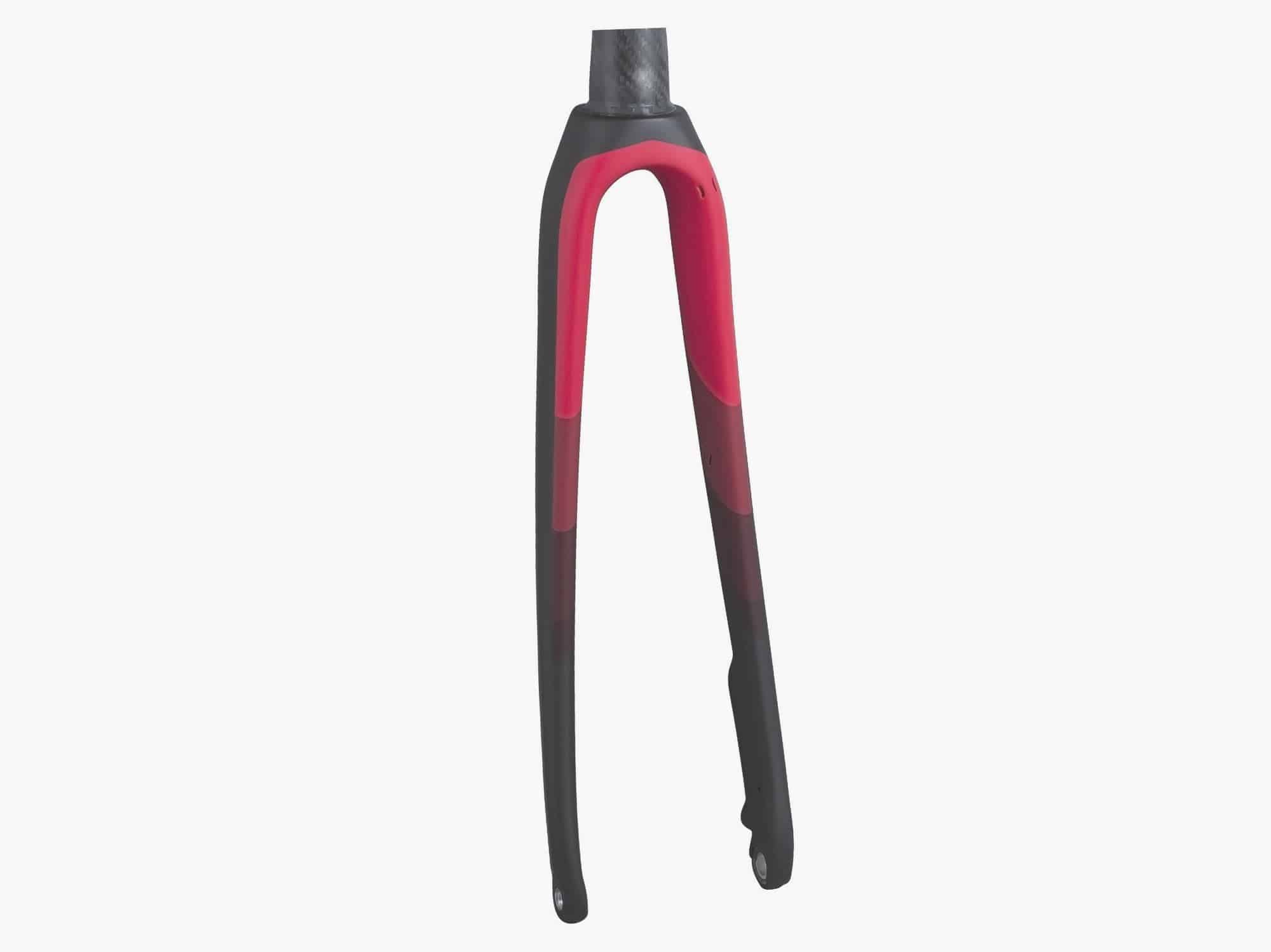 Trek 2017 Domane SLR 9 disc brake fork with flat-mount caliper mount and thru-axle, bicycle component for road bikes.