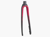 Trek 2017 Domane SLR 9 disc brake fork with flat-mount caliper mount and thru-axle, bicycle component for road bikes.
