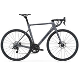 Basso Astra 2021 road bike with dark grey frame, Shimano Ultegra 11-speed hydraulic disc brakes, lightweight design